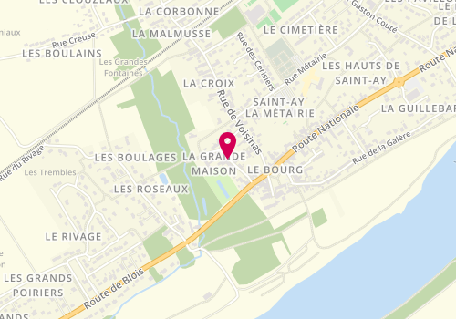 Plan de Electricité Générale du Centre, 9 Rue Sainte Barbe, 45130 Saint-Ay