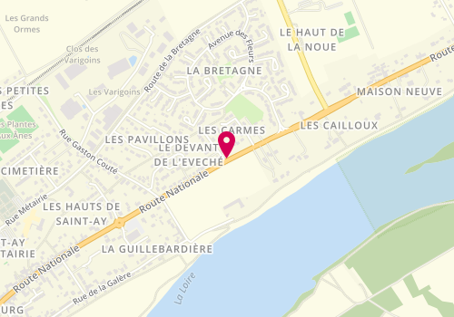 Plan de TARDIVEAU Jean-Luc, 130 Route Orleans, 45130 Saint-Ay