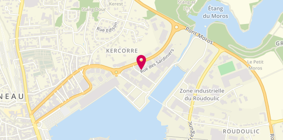 Plan de Barillec Marine Services, Zone Industrielle du Moros
1 Rue des Sardiniers, 29900 Concarneau