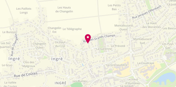 Plan de ADV Electricité, 19 Rue des Clos Points, 45140 Ingré
