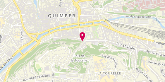 Plan de Hemery Electricite Domotique, 29 Rue Jean Jaurès, 29000 Quimper