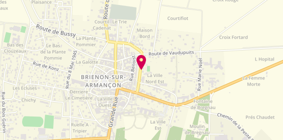 Plan de Mathieu.elec.services, 9 Bis Boulevard du Marechal Leclerc, 89210 Brienon-sur-Armançon