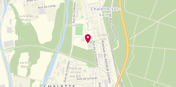 Plan de Entreprise d'Electricité Chalettoise, 87 Bis Rue Gambetta, 45120 Châlette-sur-Loing