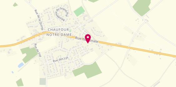 Plan de A.P Elec, 66 Route Nationale, 72550 Chaufour-Notre-Dame