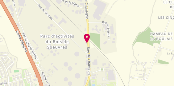 Plan de La Boîte, 25 Rue de Chantepie, 35770 Vern-sur-Seiche