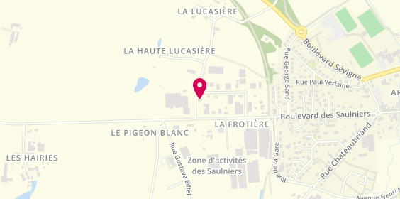 Plan de Eric Lepage, 13 Rue Pierre et Marie Curie, 35370 Argentré-du-Plessis