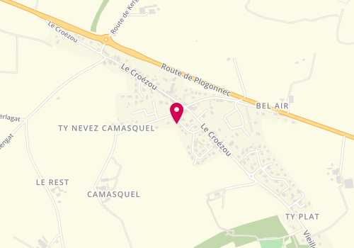 Plan de Evoli29, 25 hameau du Croezou, 29180 Plogonnec