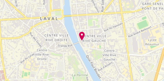 Plan de PICHON Philippe - Vente & Installation d'Antennes, 11 Rue du Pont de Mayenne, 53000 Laval