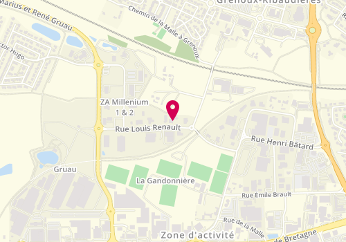 Plan de Meignan Herve Plomberie Elec, 31 Rue Louis Renault, 53940 Saint-Berthevin