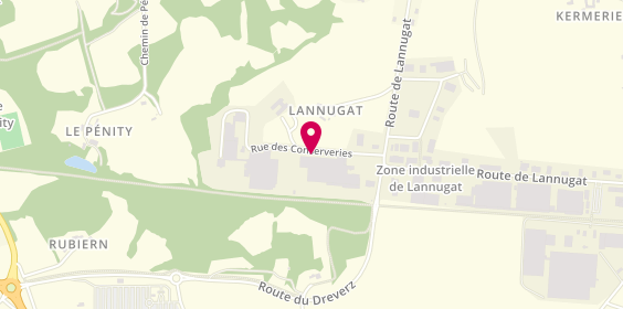 Plan de Elec Habitat, Lotissement 3 du Hameau des Entreprises Zone Industrielle Lannugat, 29100 Douarnenez