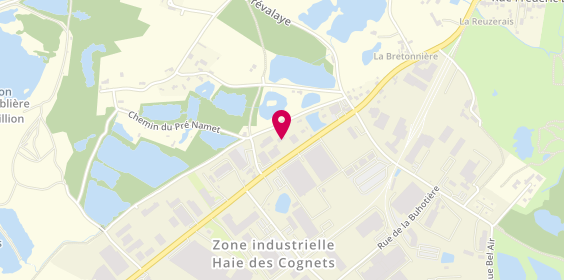 Plan de Avenel Bretagne, 44 Boulevard de la Haie des Cognets, 35160 Saint-Jacques-de-la-Lande