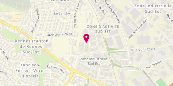 Plan de Snef, 5 Rue du Noyer, 35000 Rennes