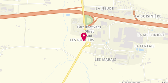 Plan de Loisel Electrique Services, Les Rochers, 35530 Servon-sur-Vilaine