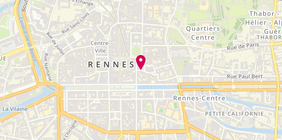 Plan de Adgelec, 3 Rue Vau Saint Germain, 35000 Rennes