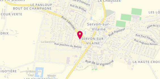 Plan de Marsolier Roger, 5 Bis Rue Laennec, 35530 Servon-sur-Vilaine