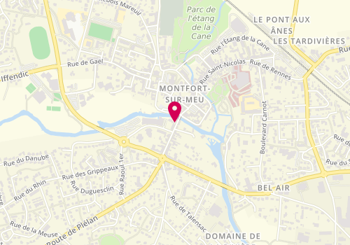 Plan de Vieuville Elec, 4 Rue de Coulon, 35160 Montfort-sur-Meu