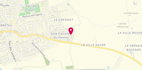 Plan de EMC Renov', 13 Rue des Métiers Zone Artisanale Du, 35160 Breteil