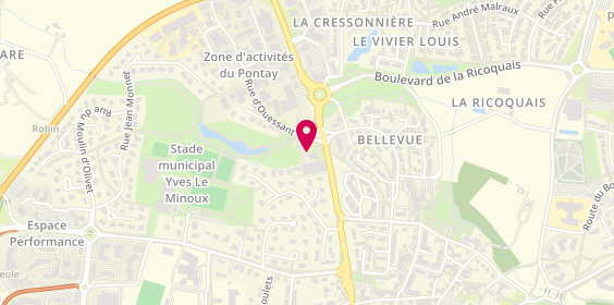 Plan de Adelec35, 1 Bis Rue d'Ouessant, 35760 Saint-Grégoire