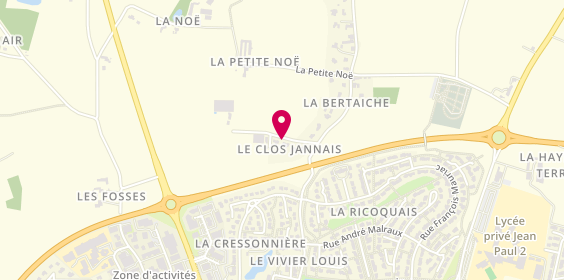 Plan de Pladys Electricite, Le Clos Janais, 35760 Saint-Grégoire