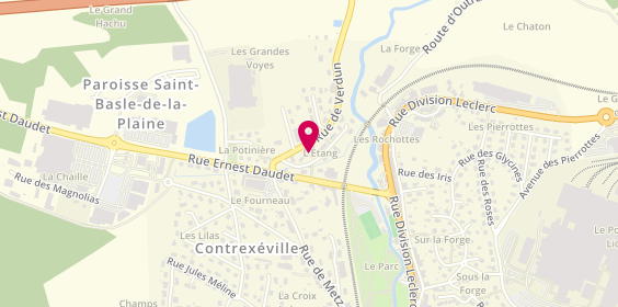 Plan de Febvre Antennes, 91 Rue de Toul, 88140 Contrexéville