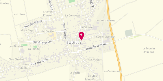 Plan de Aube Chauffage Services, 41.1 Rue de l'Hôtel de Ville, 10320 Bouilly