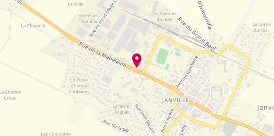 Plan de Benoit Électricité, 30 Rue de la Madeleine, 28310 Janville-en-Beauce