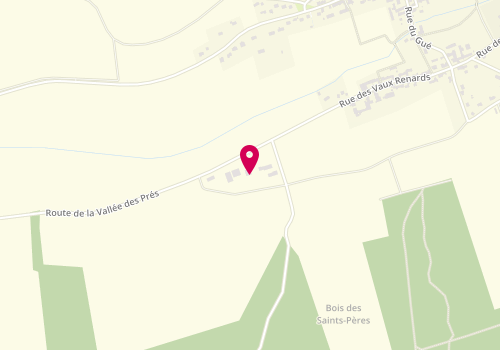 Plan de MANZINI Dimitri, Zone Artisanale des Vaux Renards 4 Route Vallée des Prés, 89100 Saligny