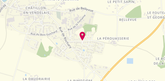 Plan de BERTHELOT Alain, 15 Rue Perouasserie, 35210 Châtillon-en-Vendelais