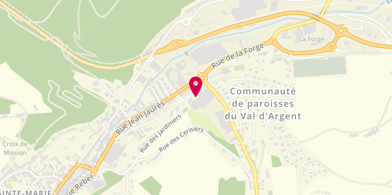 Plan de Artisans Associés, 6 Carr de Ribeauvillé, 68160 Sainte-Marie-aux-Mines