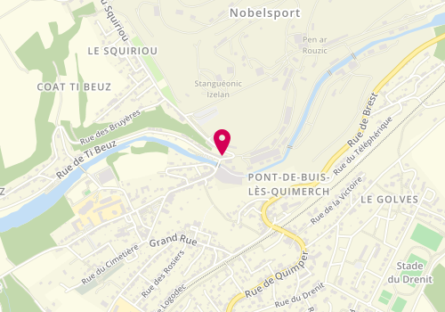 Plan de Garchi, 8 Rue de Ty Beuz, 29590 Pont-de-Buis-lès-Quimerch