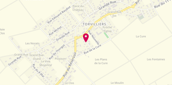 Plan de AED Services, 4 Rue Cordonnier, 10440 Torvilliers