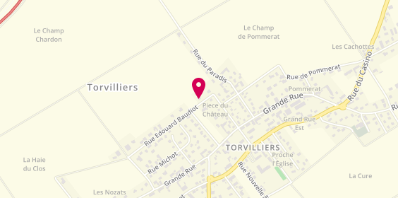 Plan de In'elec, 33 Rue Edouard Baudiot, 10440 Torvilliers