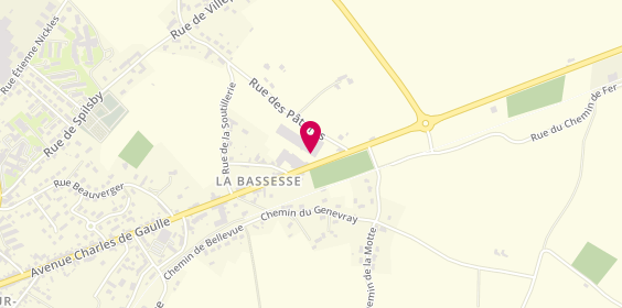 Plan de Bap-Mat, 4 Rue de la Bassesse, 72130 Saint-Ouen-de-Mimbré