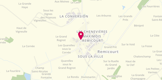 Plan de JF Elec, 299 Rue Saint Rémy, 88500 Remicourt