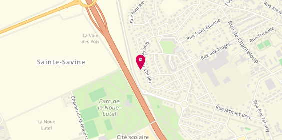 Plan de Mhr Telecom, 18 Rue Frederic Chopin, 10300 Sainte-Savine