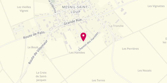 Plan de Bécard Joseph, Sarl Becard Jos 8 Chemin Neuville, 10190 Mesnil-Saint-Loup