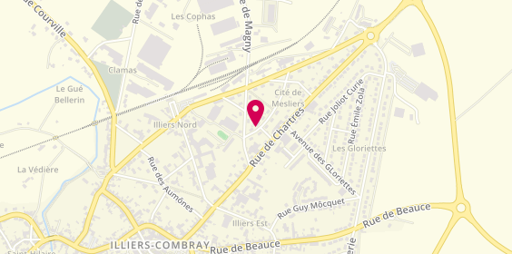 Plan de Cyril Gosse Electricite Cge, 5 Rue Jean Moulin, 28120 Illiers-Combray