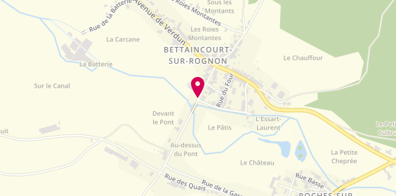 Plan de CHANE Martial, 18 Rue Anne Pajeot, 52270 Roches-Bettaincourt