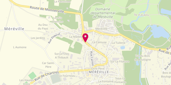 Plan de Jpi Elec, 7 Rue de la Madeleine, 91660 Méréville