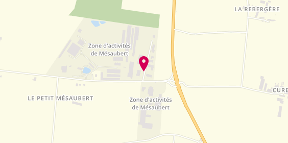 Plan de Etablissements Sébastien Raut, Zone Artisanale Mesaubert, 35133 Javené