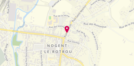 Plan de A Votre Service, 17 Bis Rue Giroust, 28400 Nogent-le-Rotrou