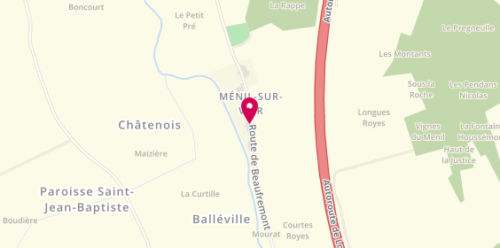 Plan de M.A.G.B, 21 Route Beaufremont, 88170 Balléville