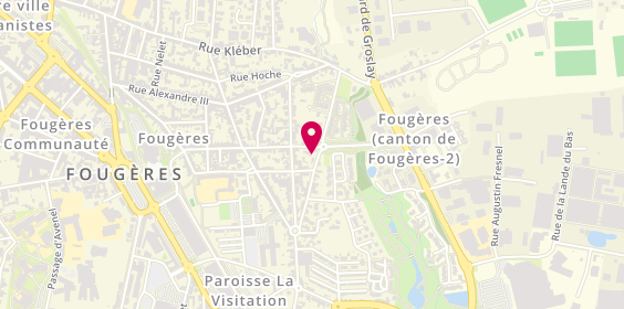 Plan de Entreprise Lodé-Bodin, 27 Rue Anatole le Braz, 35300 Fougères