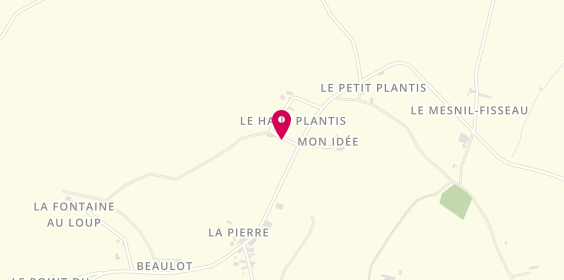 Plan de Jlpac, Le Haut Plantis, 35133 La Chapelle-Fleurigné