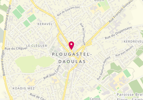 Plan de Plougastel Renovation, 6 Rue Pont, 29470 Plougastel-Daoulas