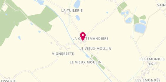 Plan de Elec Services 53, La Cottemandière, 53370 Champfrémont