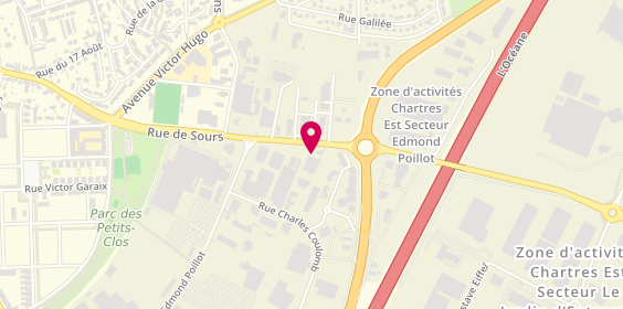Plan de Societe Chartraine d'Electricite Sce, 110 Rue de Sours, 28000 Chartres