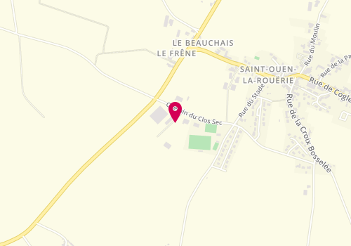 Plan de Proxi Confort, Zone Artisanale Croix Verte, 35490 Vieux-Vy-sur-Couesnon