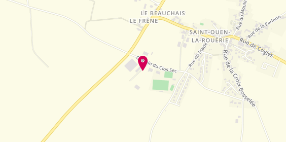 Plan de Proxi Confort, Zone Artisanale Croix Verte, 35490 Vieux-Vy-sur-Couesnon