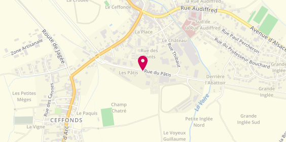 Plan de Tinet Thierry, Zone Industrielle Patis, 52220 La Porte-du-Der